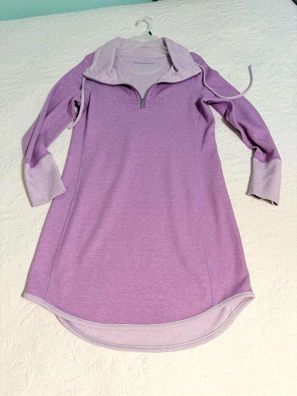 Tommy Bahama Women’s Size Medium Reversible Sun Fade Flipside Sweatshirt Dress